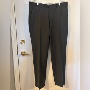 Hugo Boss Black & Brown Small Check Dress Pants size 36/32